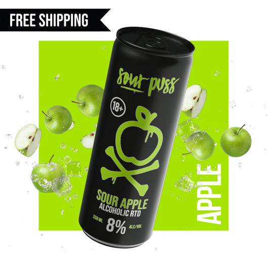 Sour Puss RTD Apple 24 x  330ml - 80Proof online