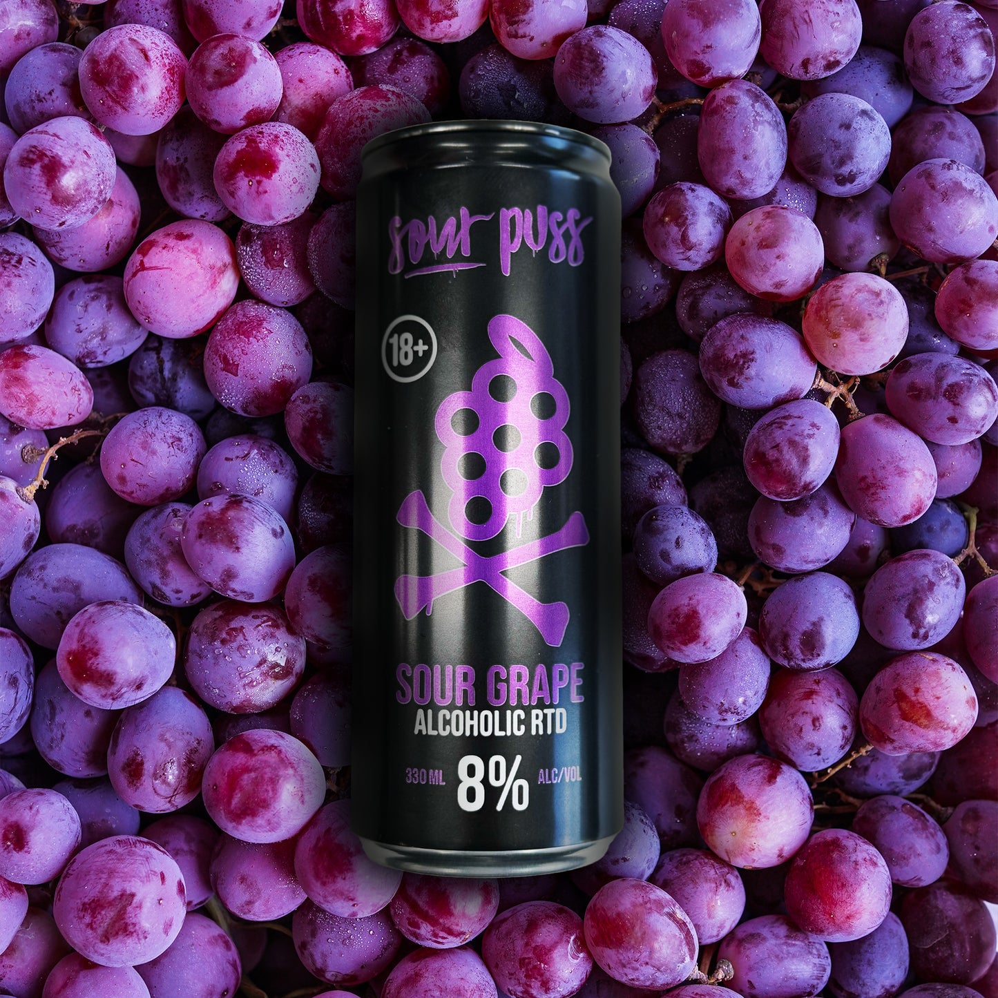 Sour Puss RTD 3 X 24 330ml Cans - 80Proof online