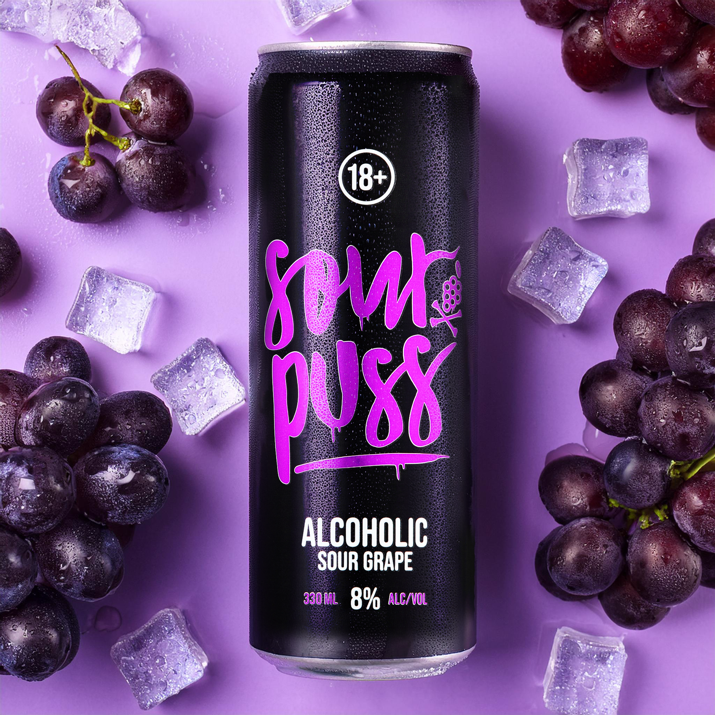 Sour Puss Mixed 8 RTD + Free T-Shirt