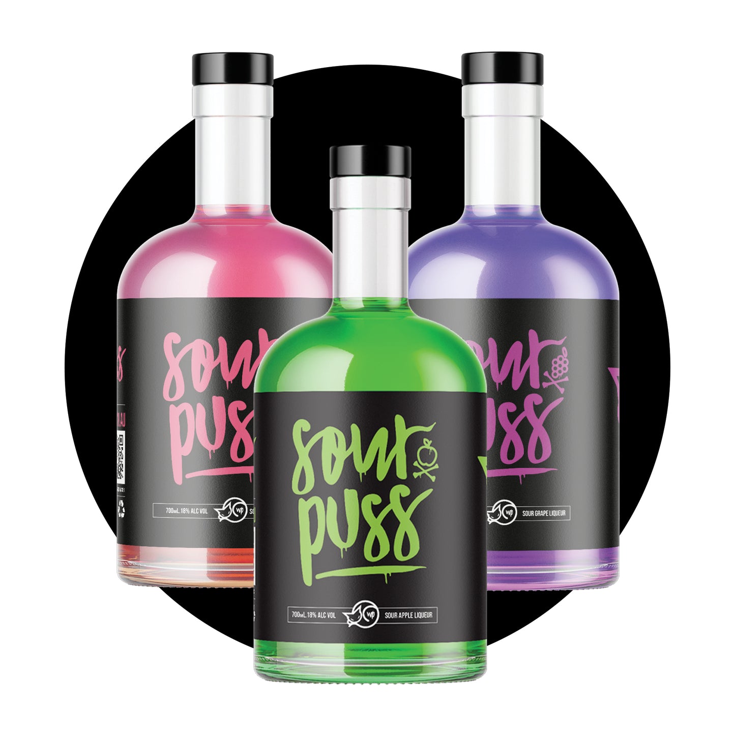 Mixed 3-Pack (Sour Puss) - 80Proof