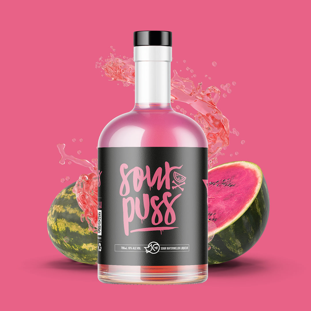 Sour Puss Watermelon 700ml - 80Proof