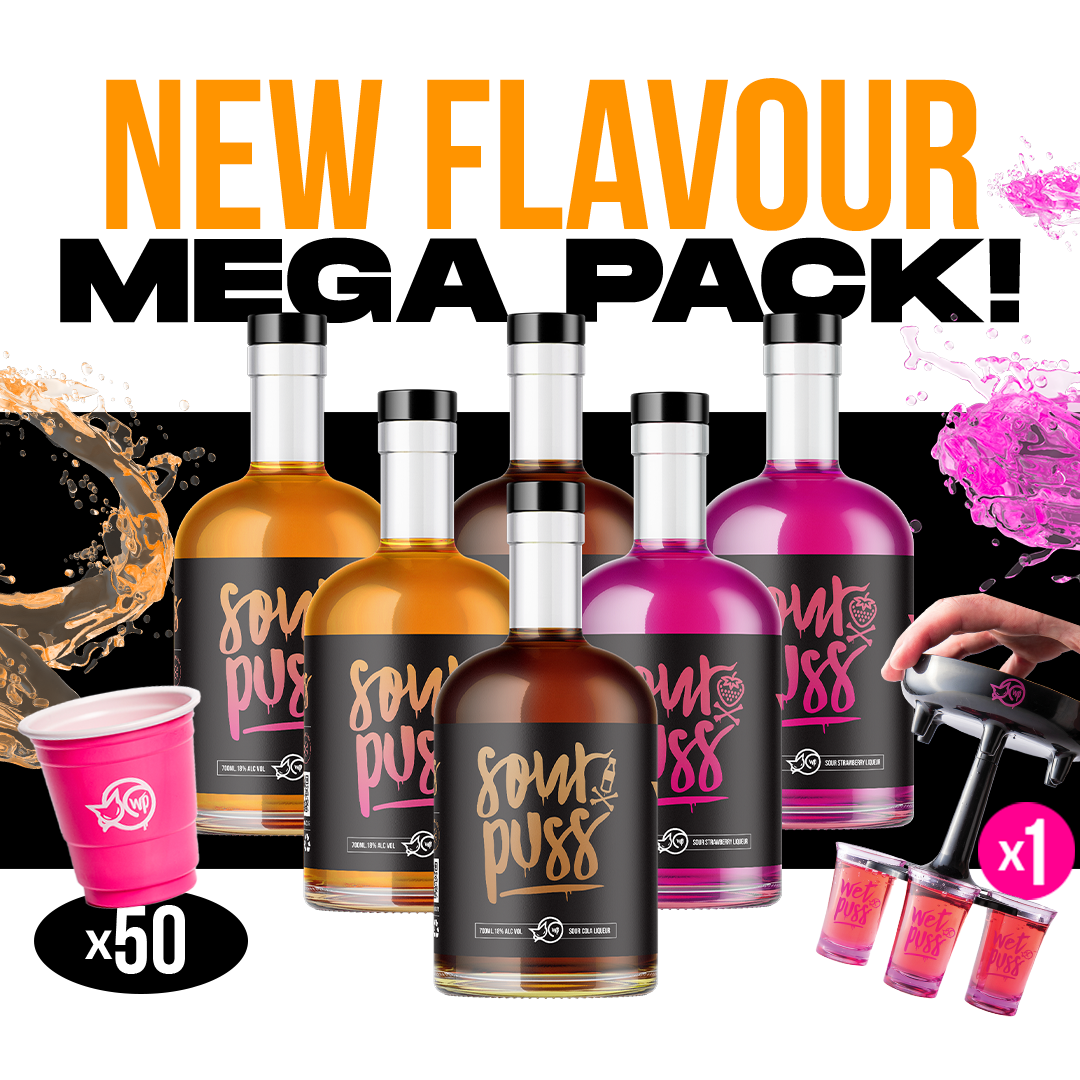 Sour Puss New Flavors Mega Pack 6 - 80Proof