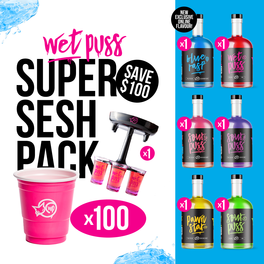 Blue Rasp Summer Sesh Pack - 80Proof