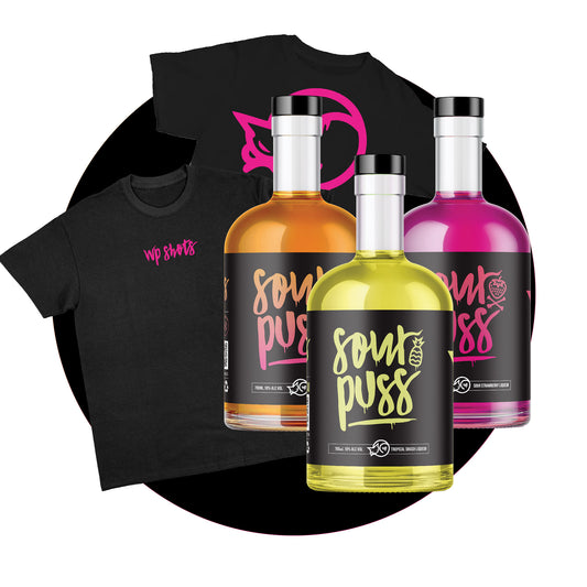 Tropical Smash Mixed 3 Pack + Free T-Shirt - 80Proof 