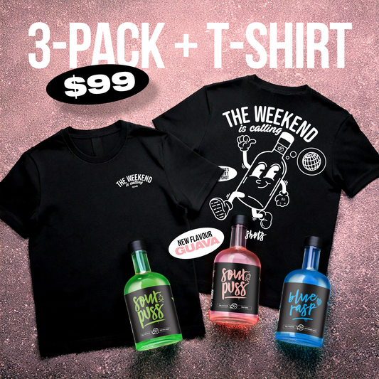 Pick Any 3 Bottles + FREE Limited Edition Tee