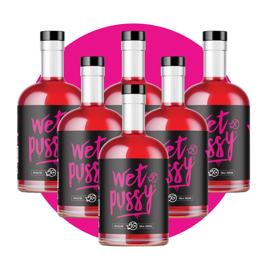 Wet Pussy 6-Pack 700ml - 80Proof 