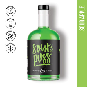 Sour Puss Apple 700ml - 80Proof 