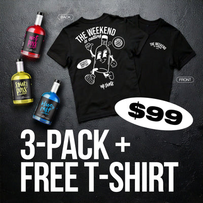 Pick Any 3 Bottles + FREE Limited Edition Tee
