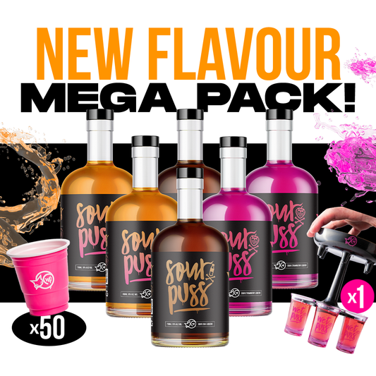 Sour Puss New Flavors Mega Pack 6 - 80Proof 
